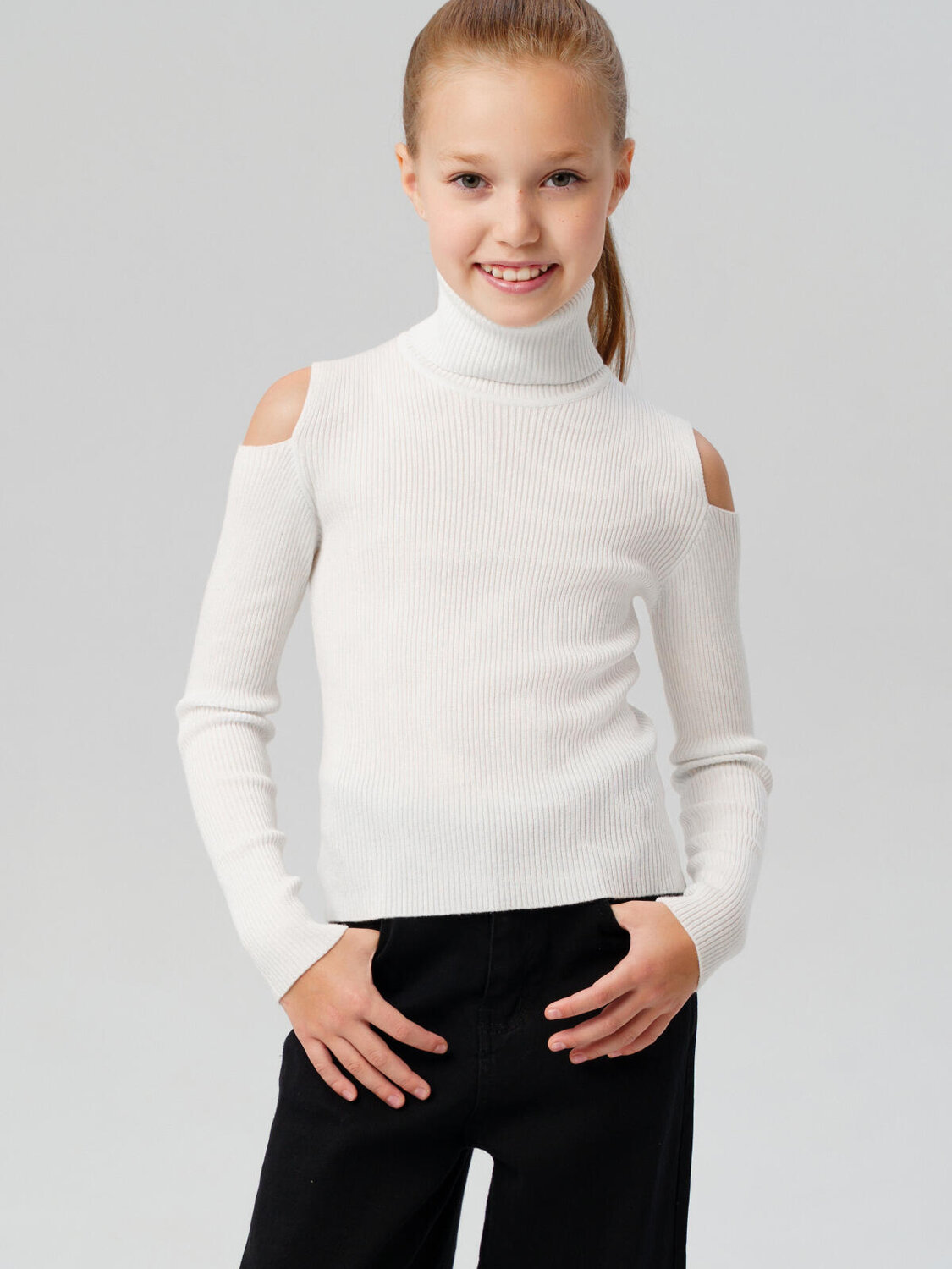 PLAYTODAY Водолазка 570251 32521479 молочный