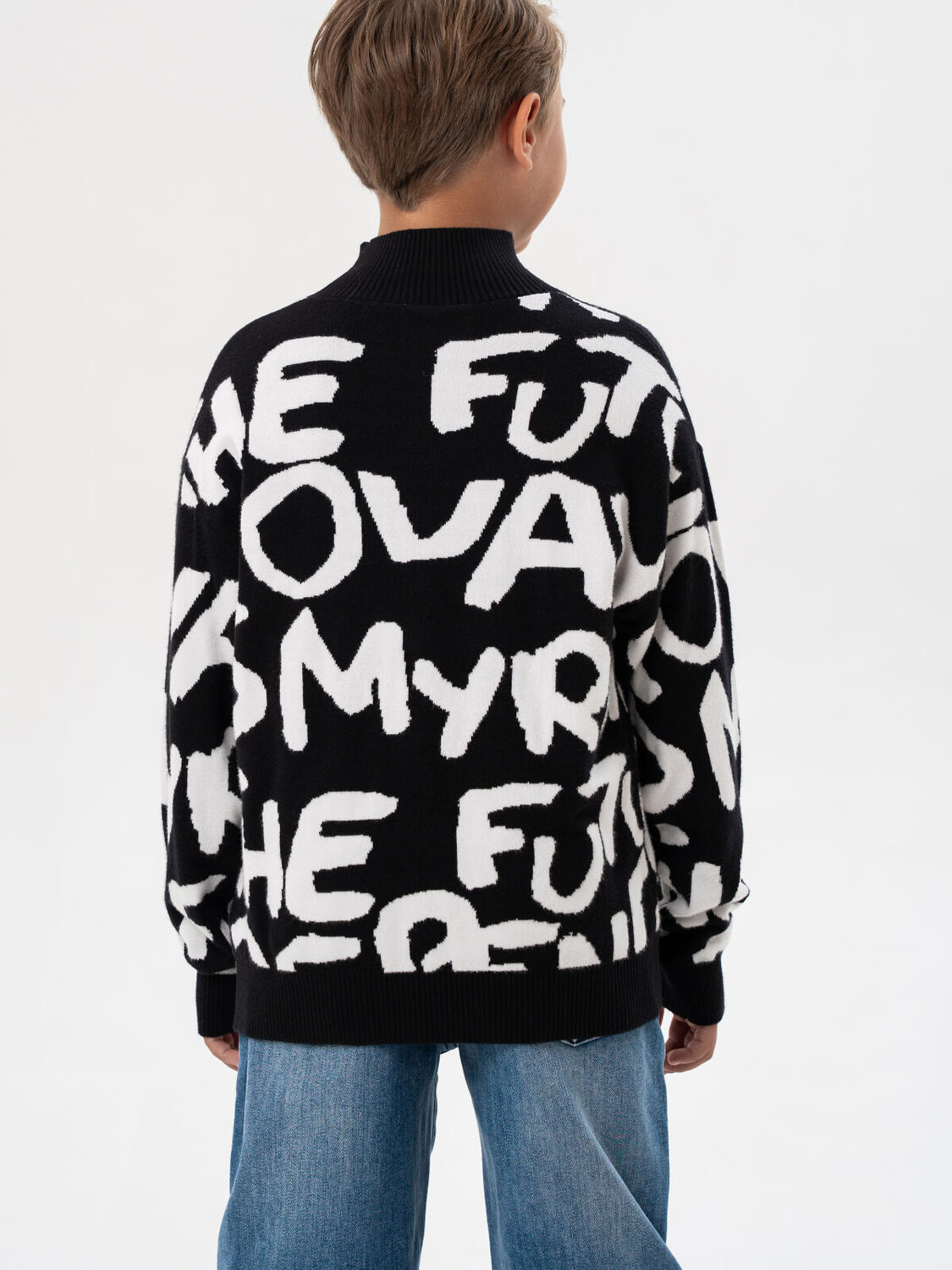 PLAYTODAY Свитер 570253 32511349 черный,белый