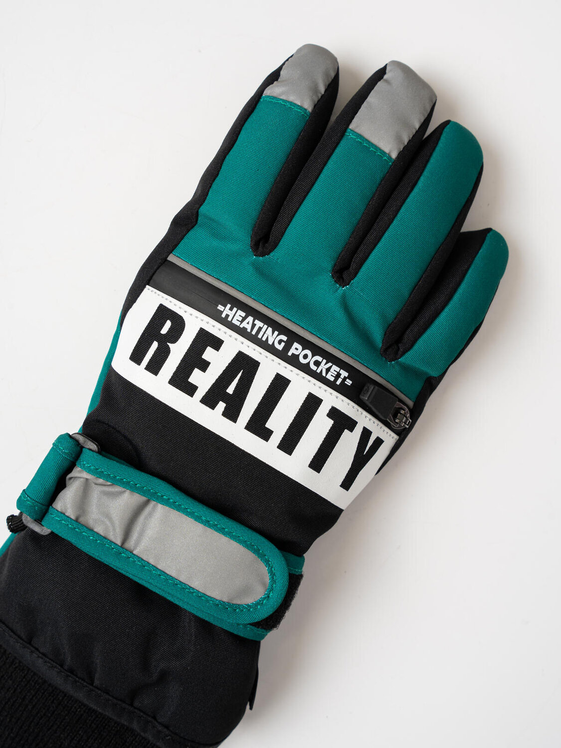 PLAYTODAY Перчатки 570270 32511366 черный,зеленый