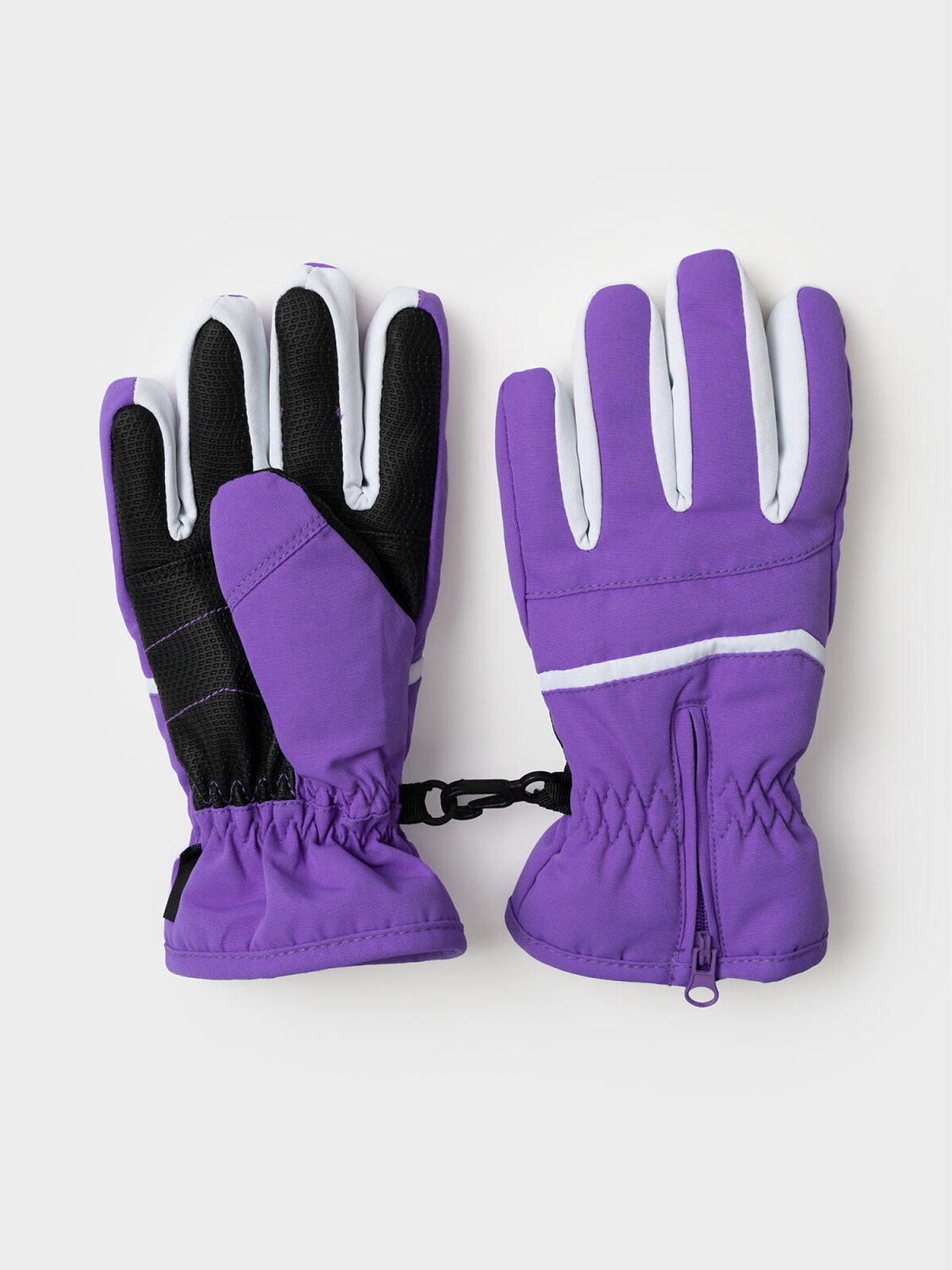 PLAYTODAY Перчатки 570273 32522131 сиреневый,белый,черный