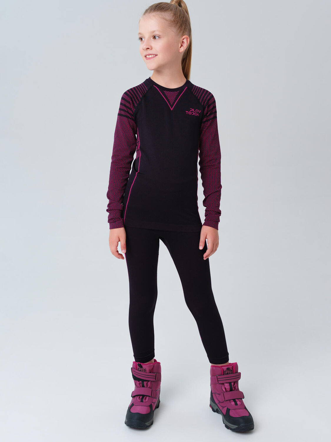 PLAYTODAY Комплект 570288 32521144 черный,розовый неоновый 