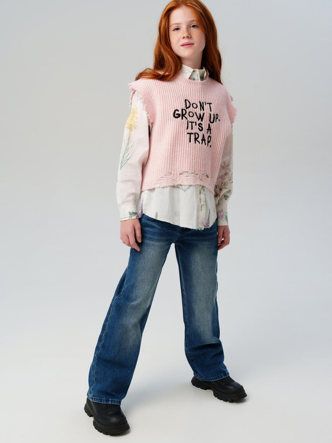 PLAYTODAY Брюки 570291 32521183 тёмно-синий