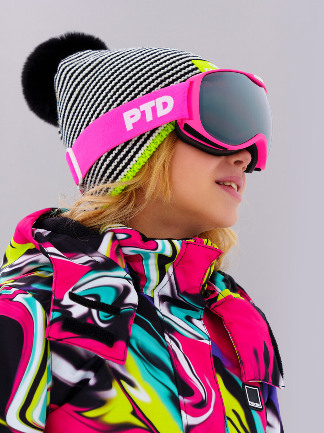 PLAYTODAY Маска горнолыжная 570318 32321529 розовый