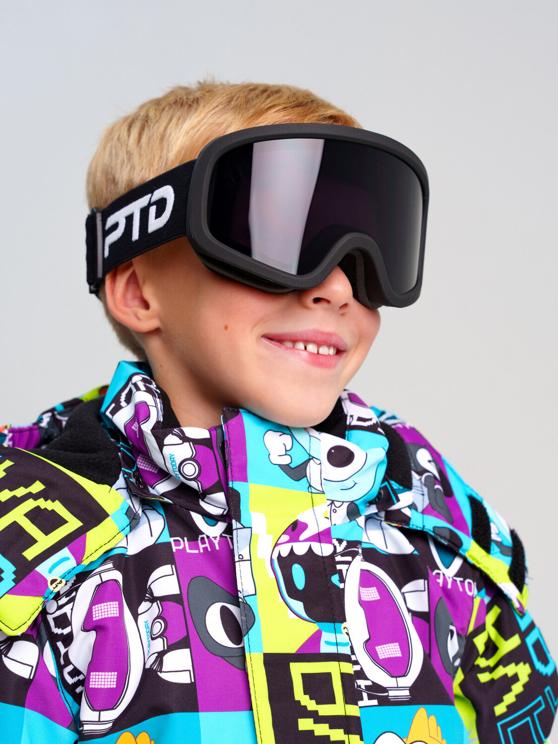 PLAYTODAY Маска горнолыжная 570319 32412800 черный