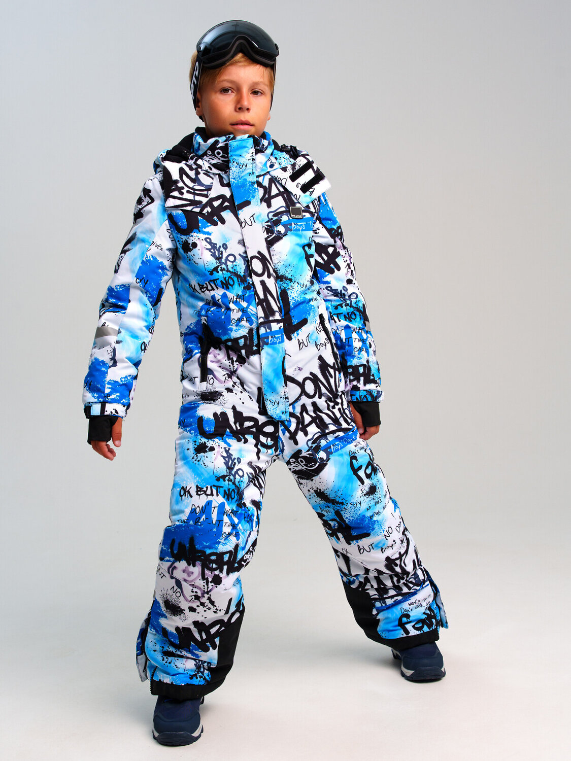 PLAYTODAY Маска горнолыжная 570321 32411801 серый