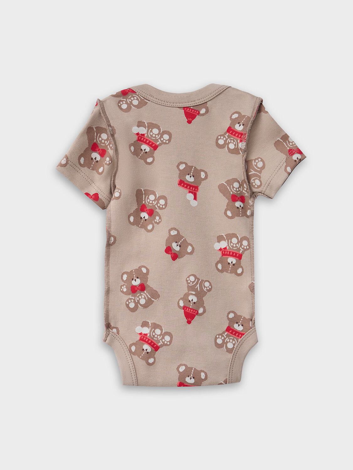 MARK FORMELLE Боди детское 570329 13015-1-2 НГ мишутки на бежевом +изумруд