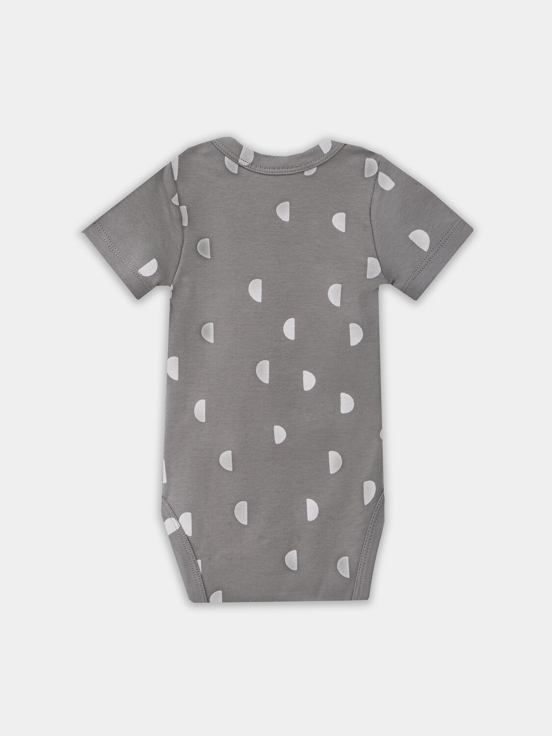 MARK FORMELLE Боди детское 570331 13015-2 тигрята на пудре +дольки на сером