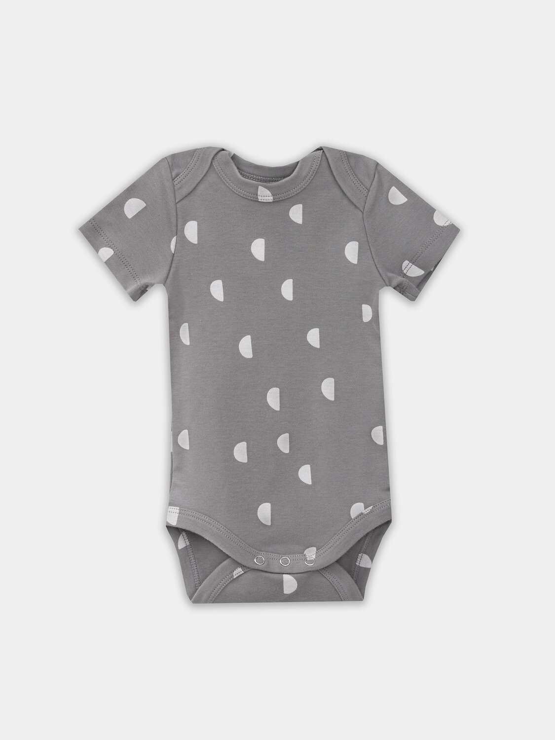 MARK FORMELLE Боди детское 570331 13015-2 тигрята на пудре +дольки на сером