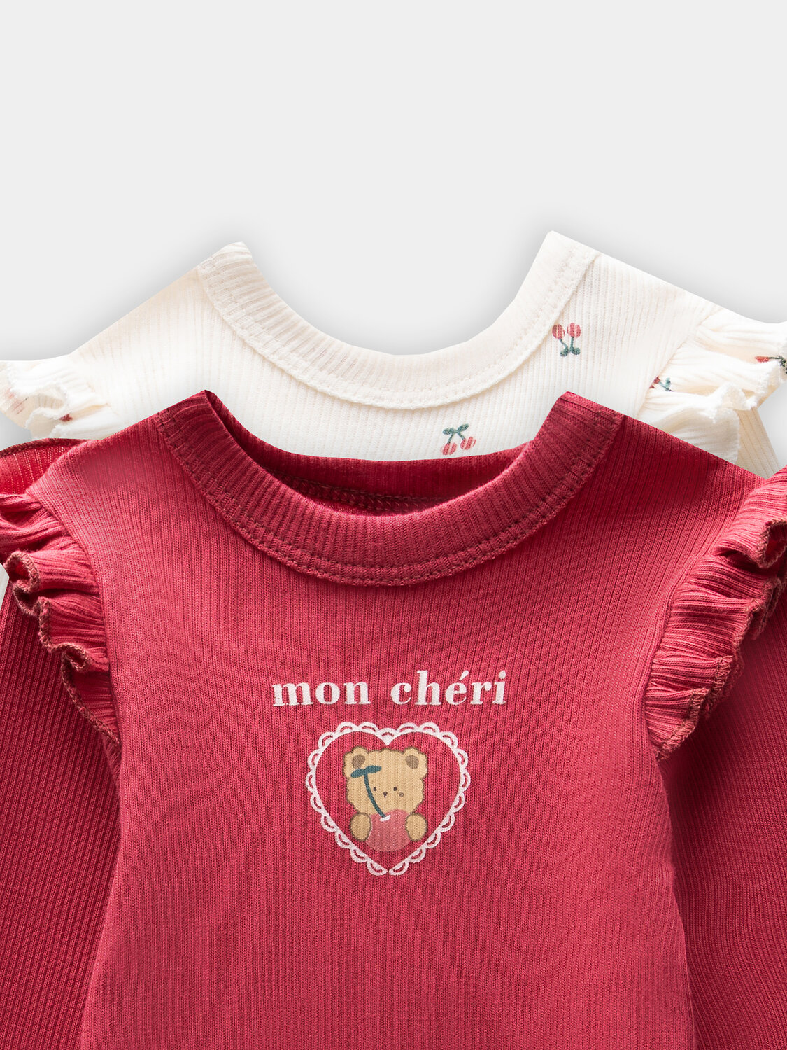 MARK FORMELLE Боди детское 570334 13017-2 вишенки на молоке +кисельный