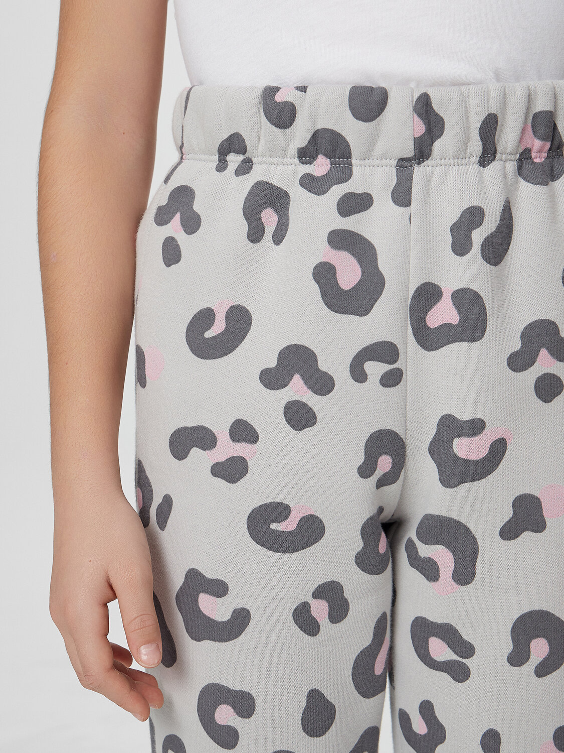 MARK FORMELLE Брюки 570347 187834 леопард на св.сером