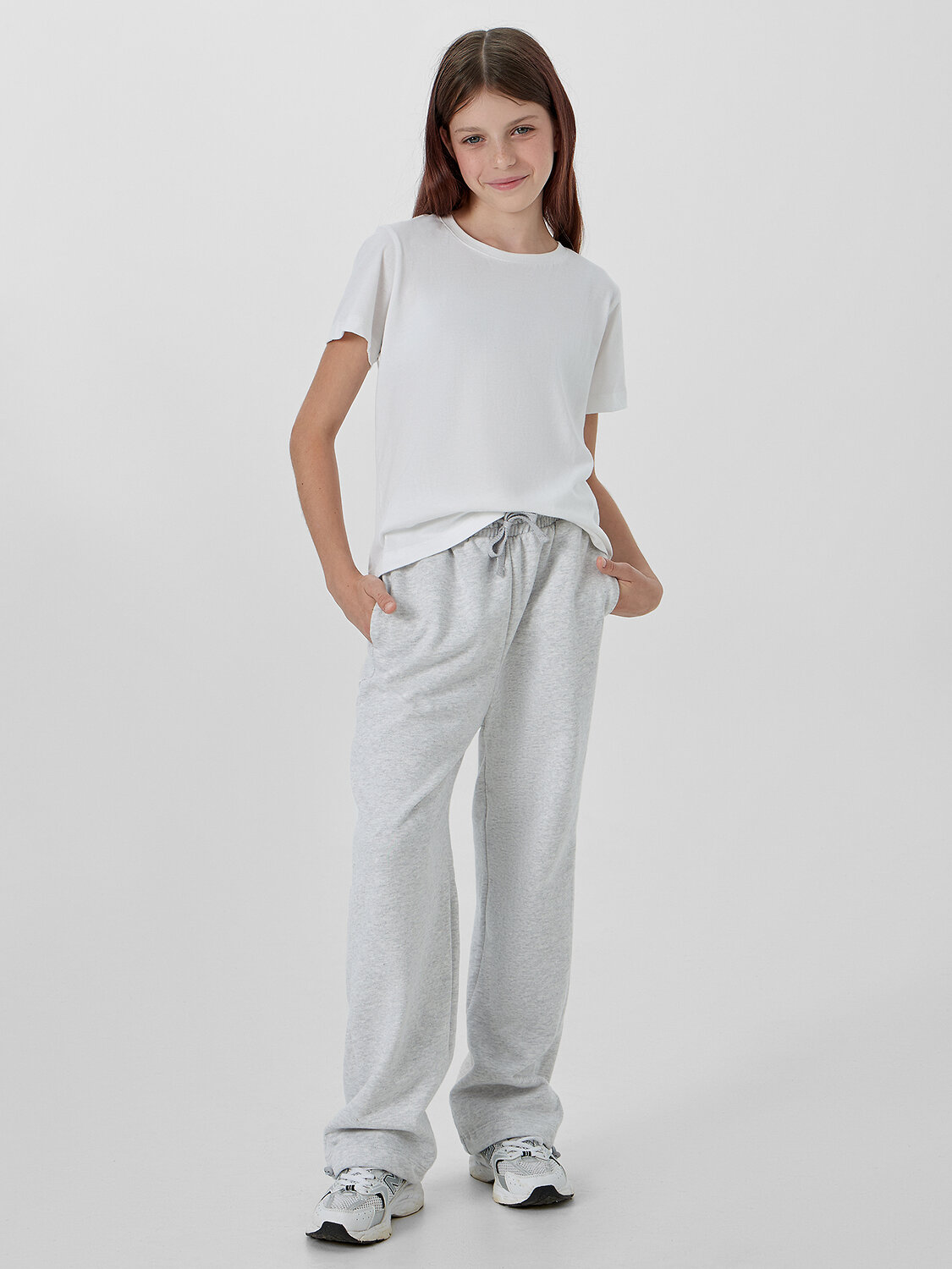 MARK FORMELLE Брюки 570348 187847 серый меланж