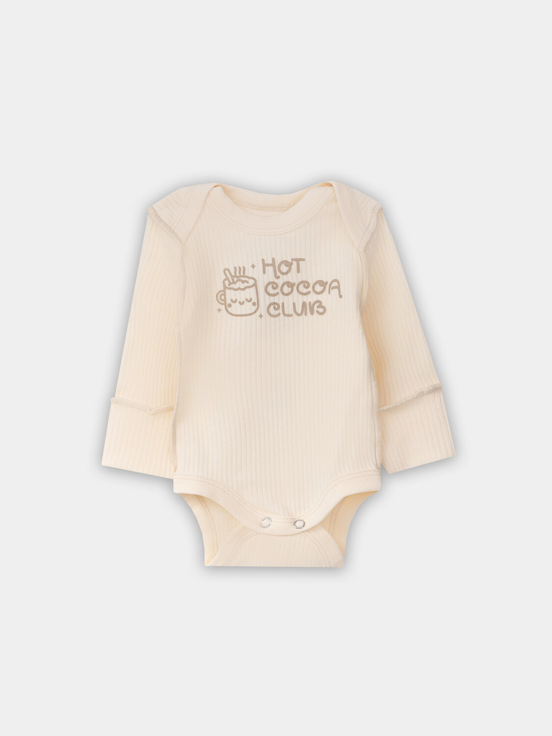 MARK FORMELLE Боди детское 570357 13018-1-2 сливочное масло +дымчатая сосна +печать