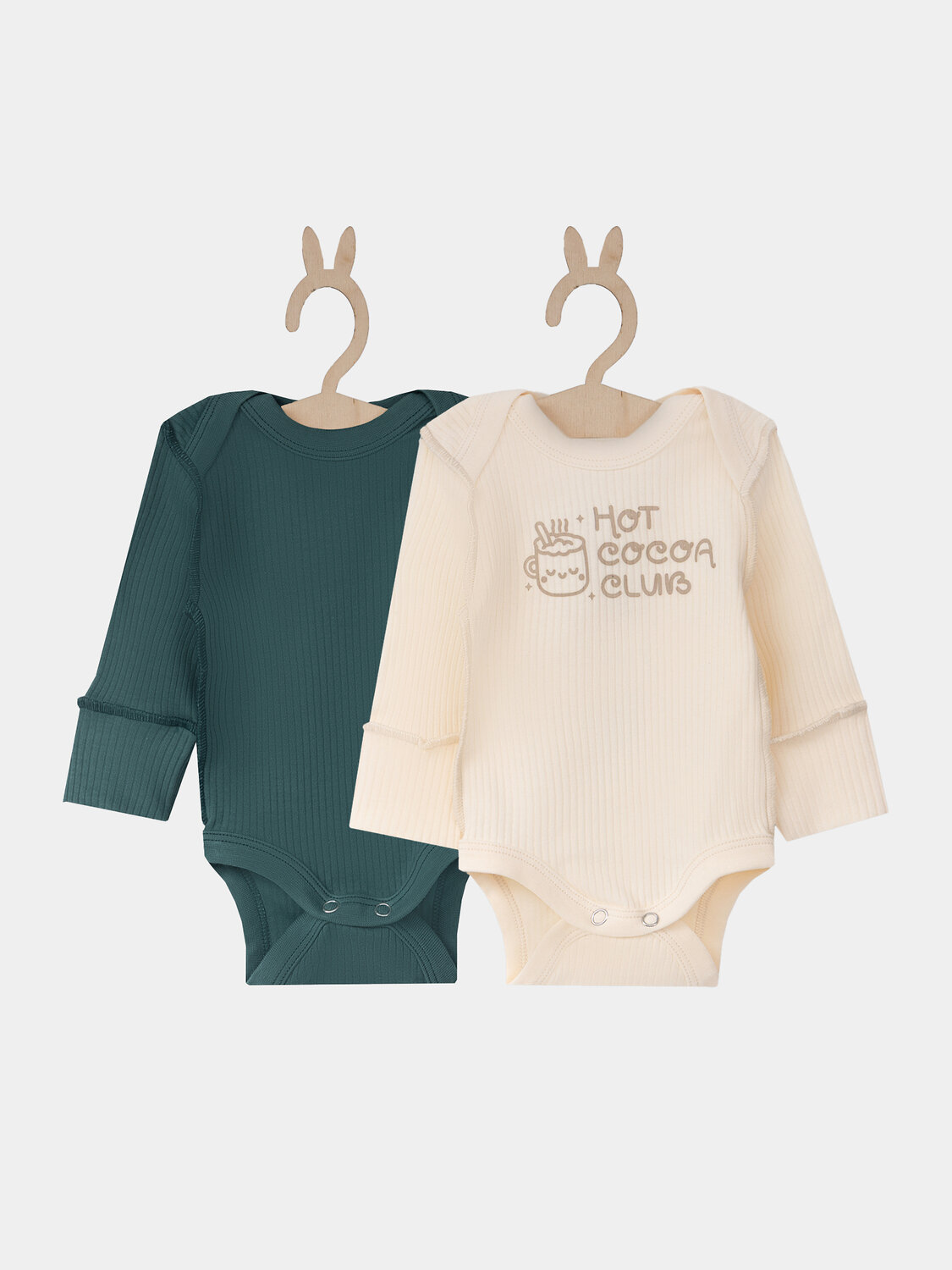 MARK FORMELLE Боди детское 570357 13018-1-2 сливочное масло +дымчатая сосна +печать