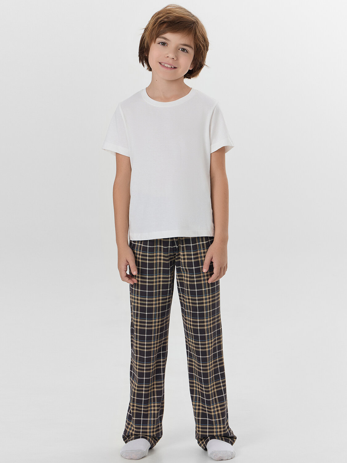 MARK FORMELLE Брюки 570367 583001 обсидиановая клетка