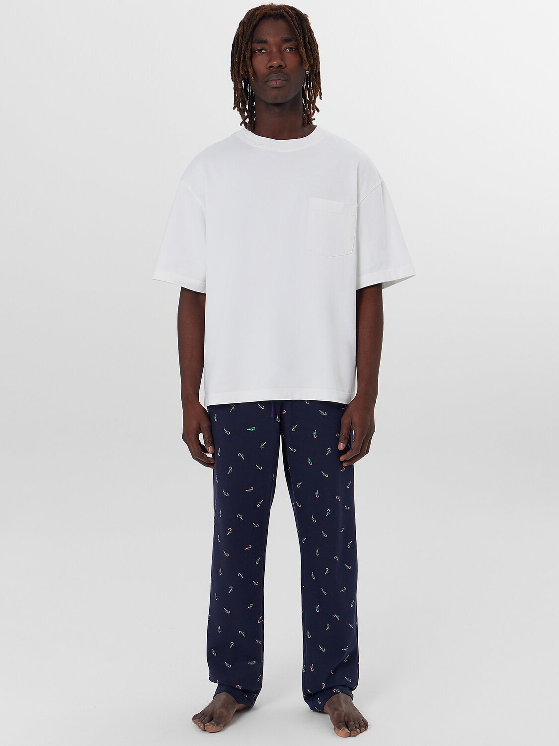 MARK FORMELLE Брюки 570368 581136 маленькие леденцы на т.синем