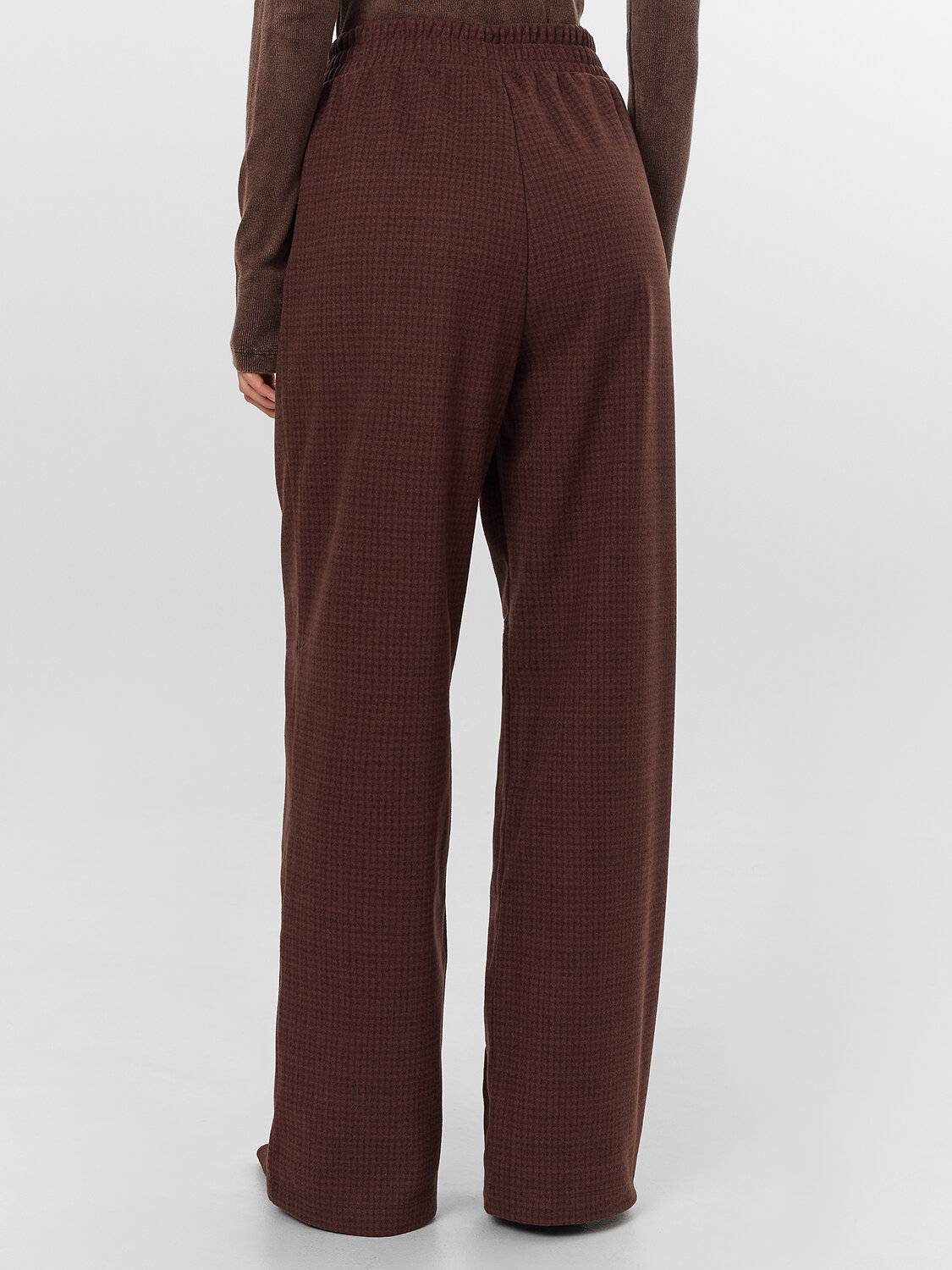 MARK FORMELLE Брюки 570386 182535-1 шоколадная клетка