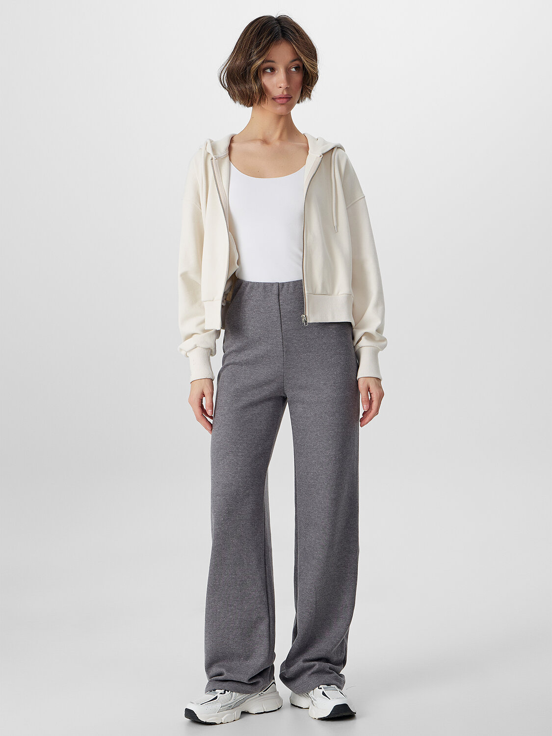 MARK FORMELLE Брюки 570391 182534 серый меланж