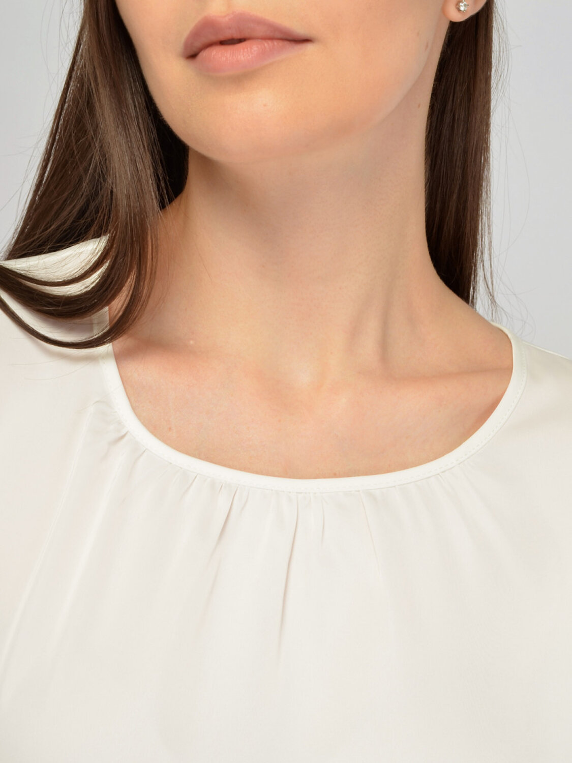 VISERDI Блузка 570402 10445-мол 1451165 молочный