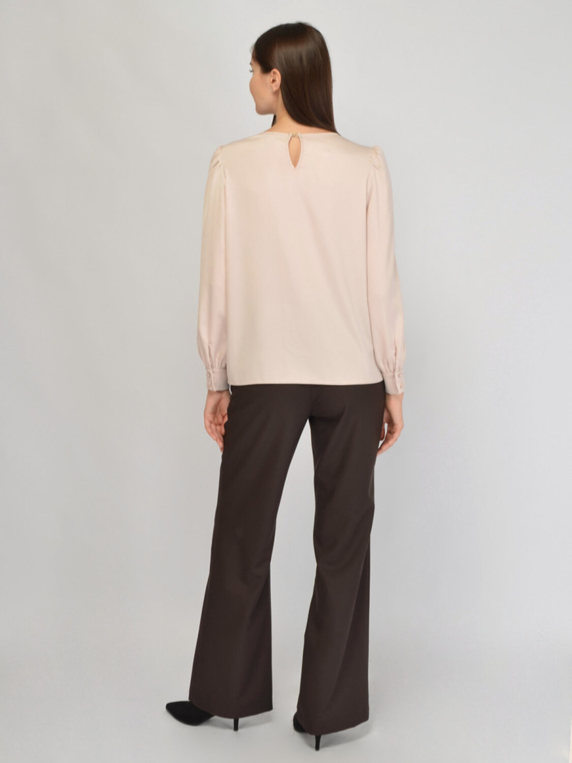 VISERDI Блузка 570403 10445-беж 1451165 молочный