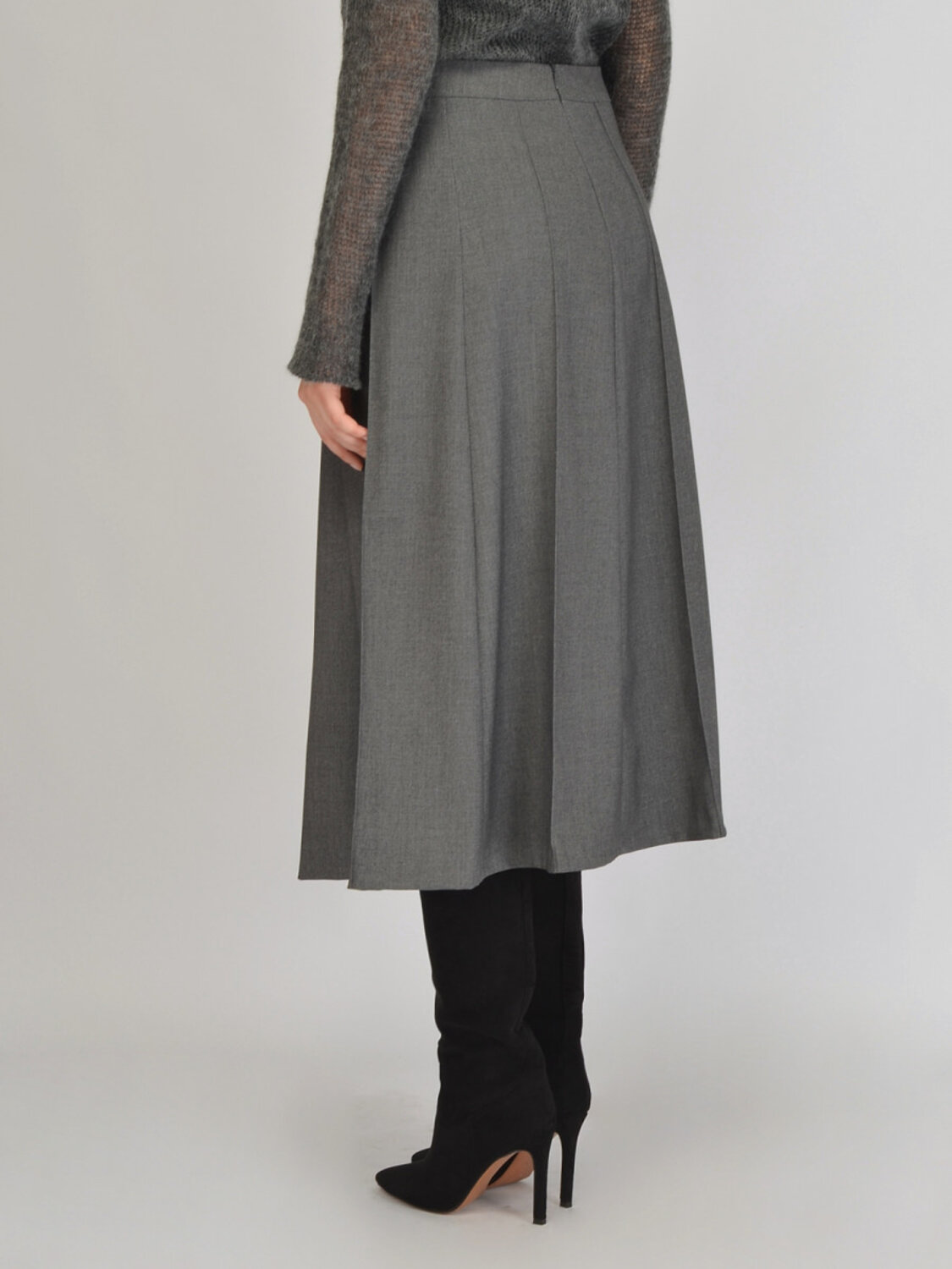 VISERDI Юбка 570420 10441-сер 9451380 серый