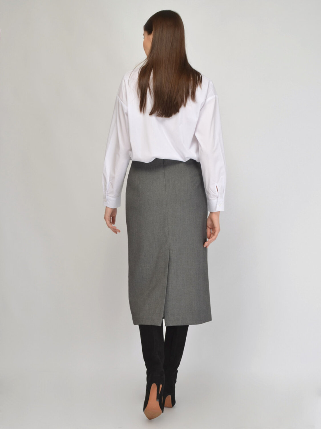 VISERDI Юбка 570421 10440-сер 9451350 серый