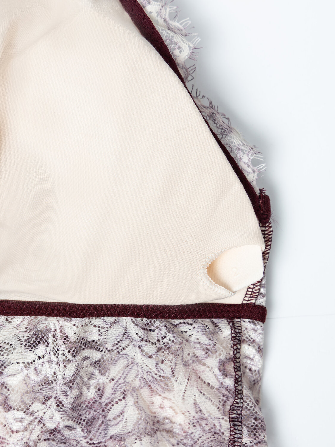 MARK FORMELLE Бюстье 570509 512409 бордовая абстракция