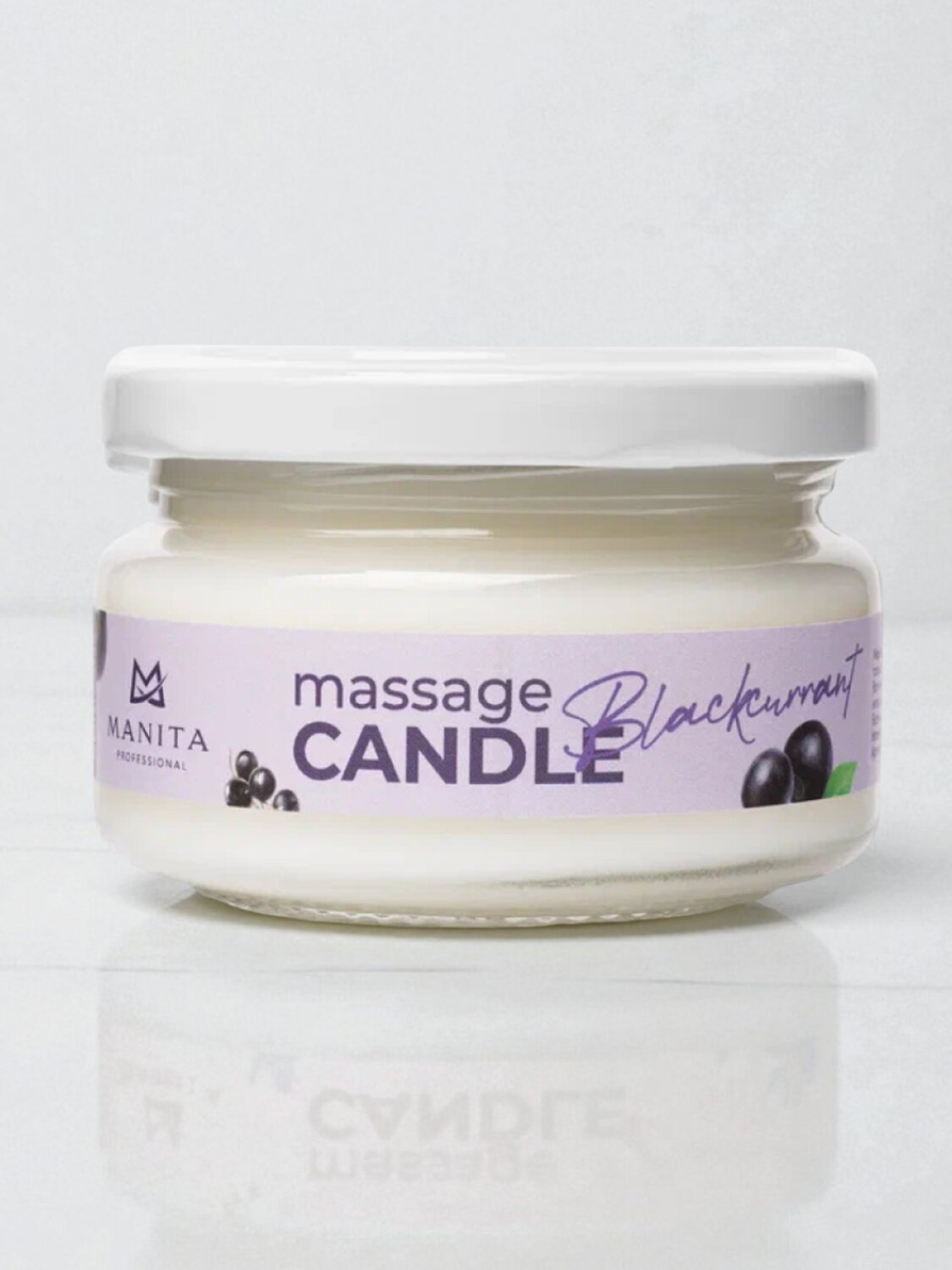 MANITA Свеча массажная / Blackcurrant, 100 мл 570519 28133 
