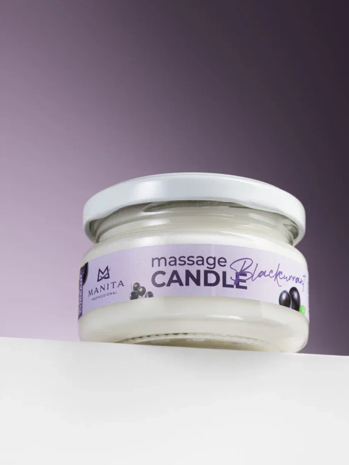 MANITA Свеча массажная / Blackcurrant, 100 мл 570519 28133 