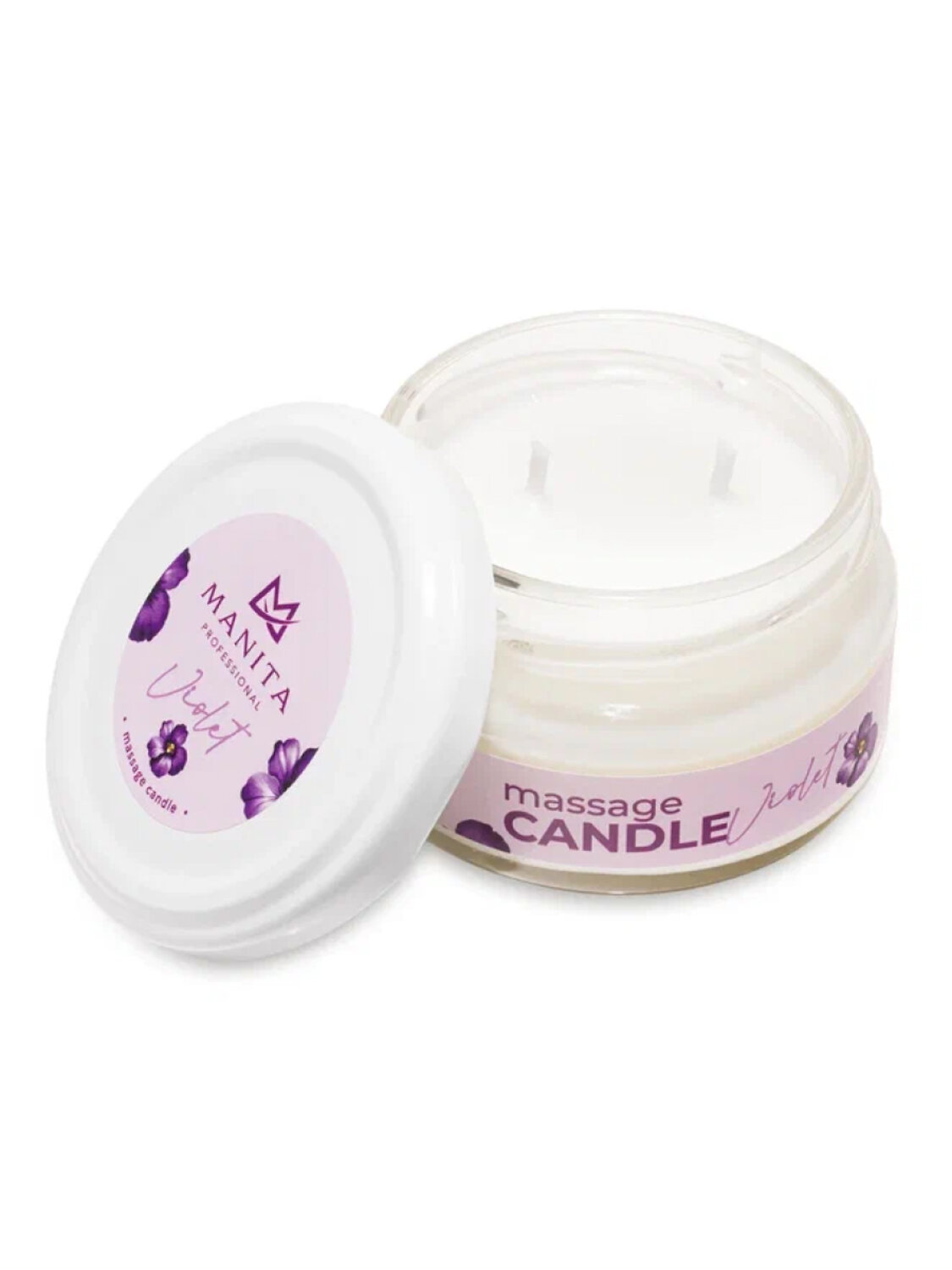 MANITA Свеча массажная / Violet, 100 мл 570521 28141 