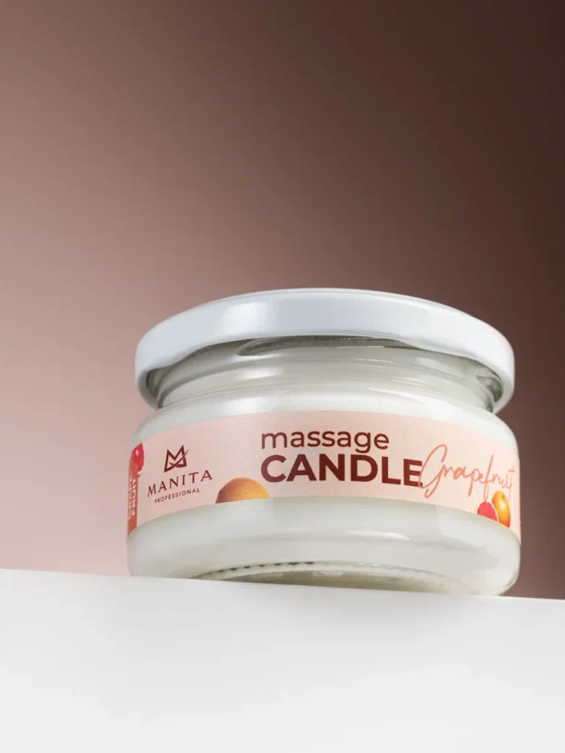 MANITA Свеча массажная / Grapefruit, 100 мл 570525 28136 