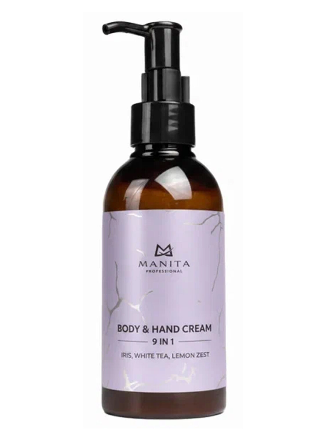 MANITA Парфюмированный крем для рук и тела / Iris, White Tea, Lemon Zest, 150 мл 570533 28147 