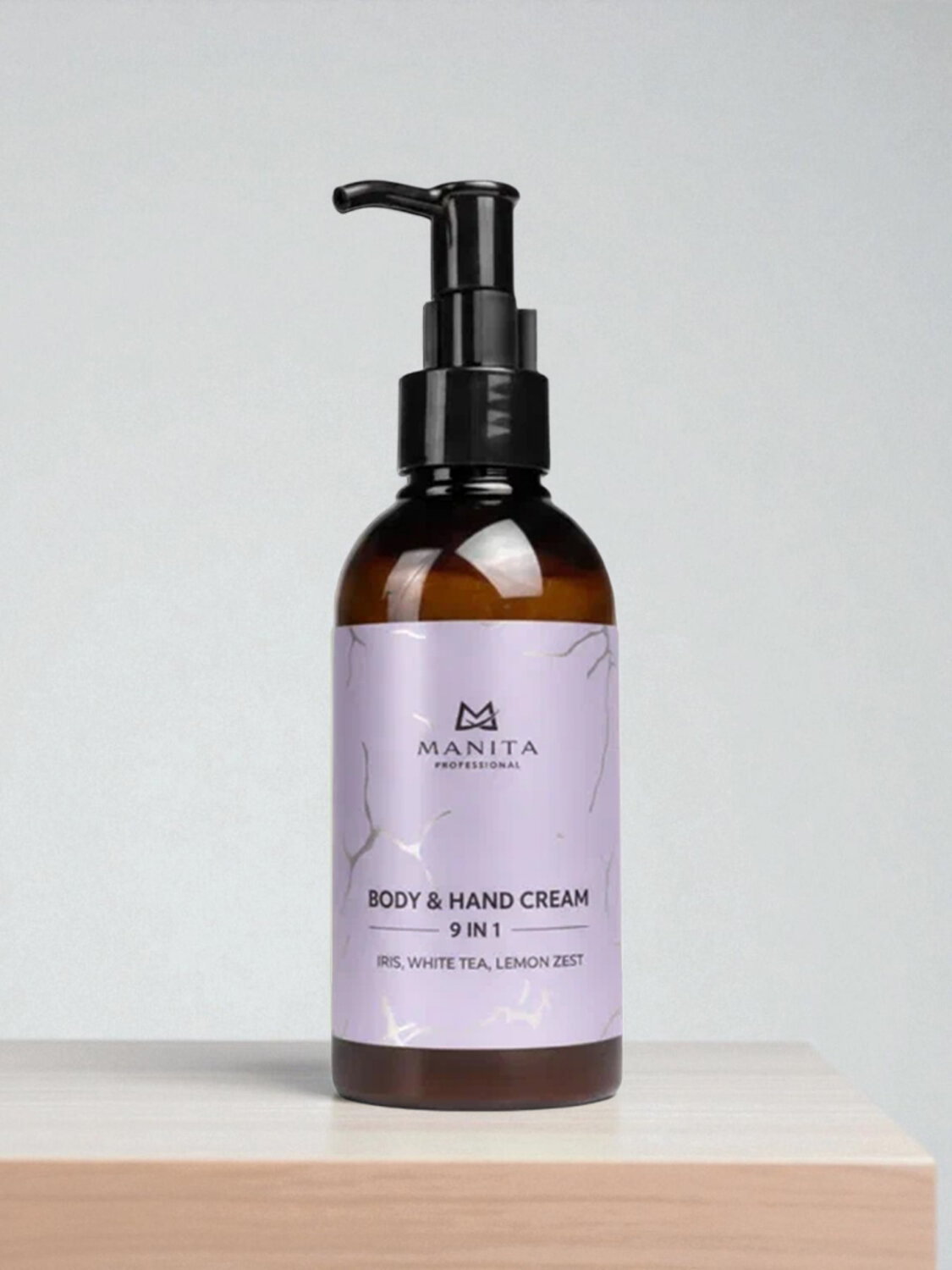 MANITA Парфюмированный крем для рук и тела / Iris, White Tea, Lemon Zest, 150 мл 570533 28147 