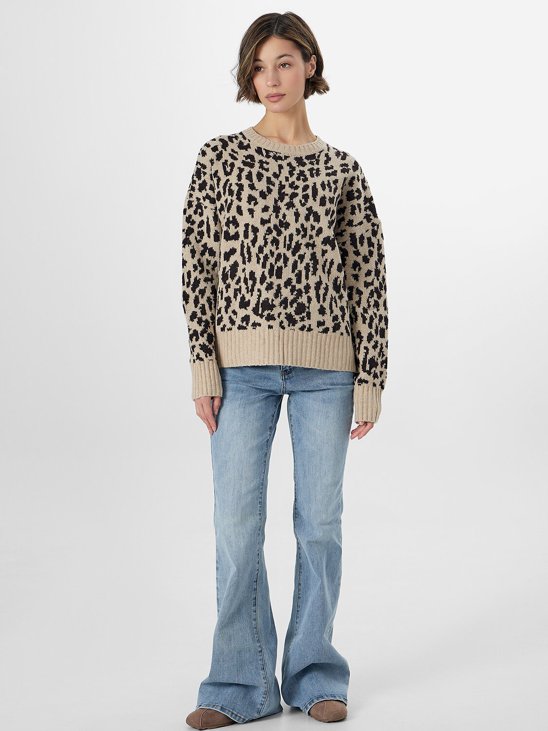MARK FORMELLE Джемпер 570575 122487 светлый леопард
