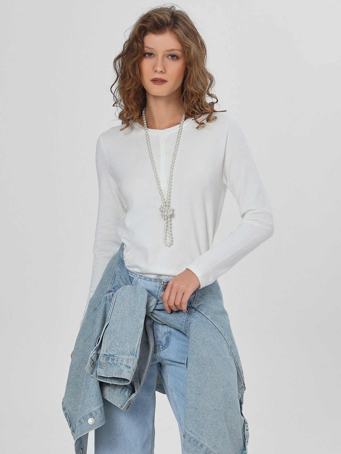 MARK FORMELLE Джемпер 570579 122829 белый