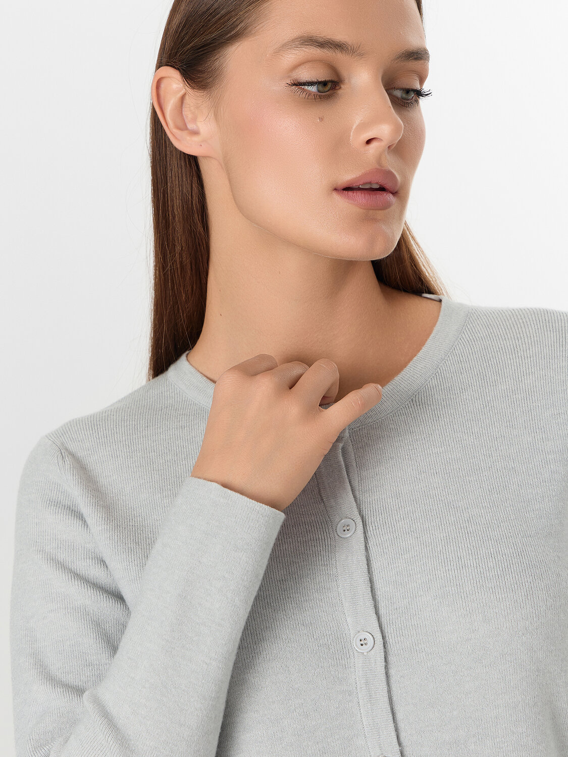 MARK FORMELLE Джемпер 570583 122661 серый меланж