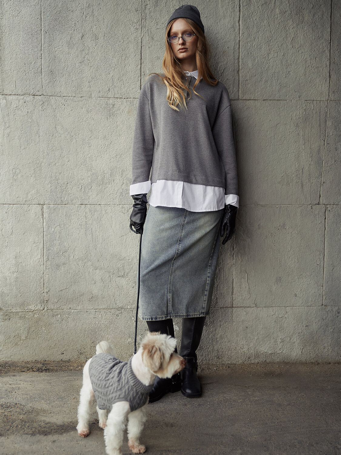 MARK FORMELLE Джемпер 570587 122816 серый меланж