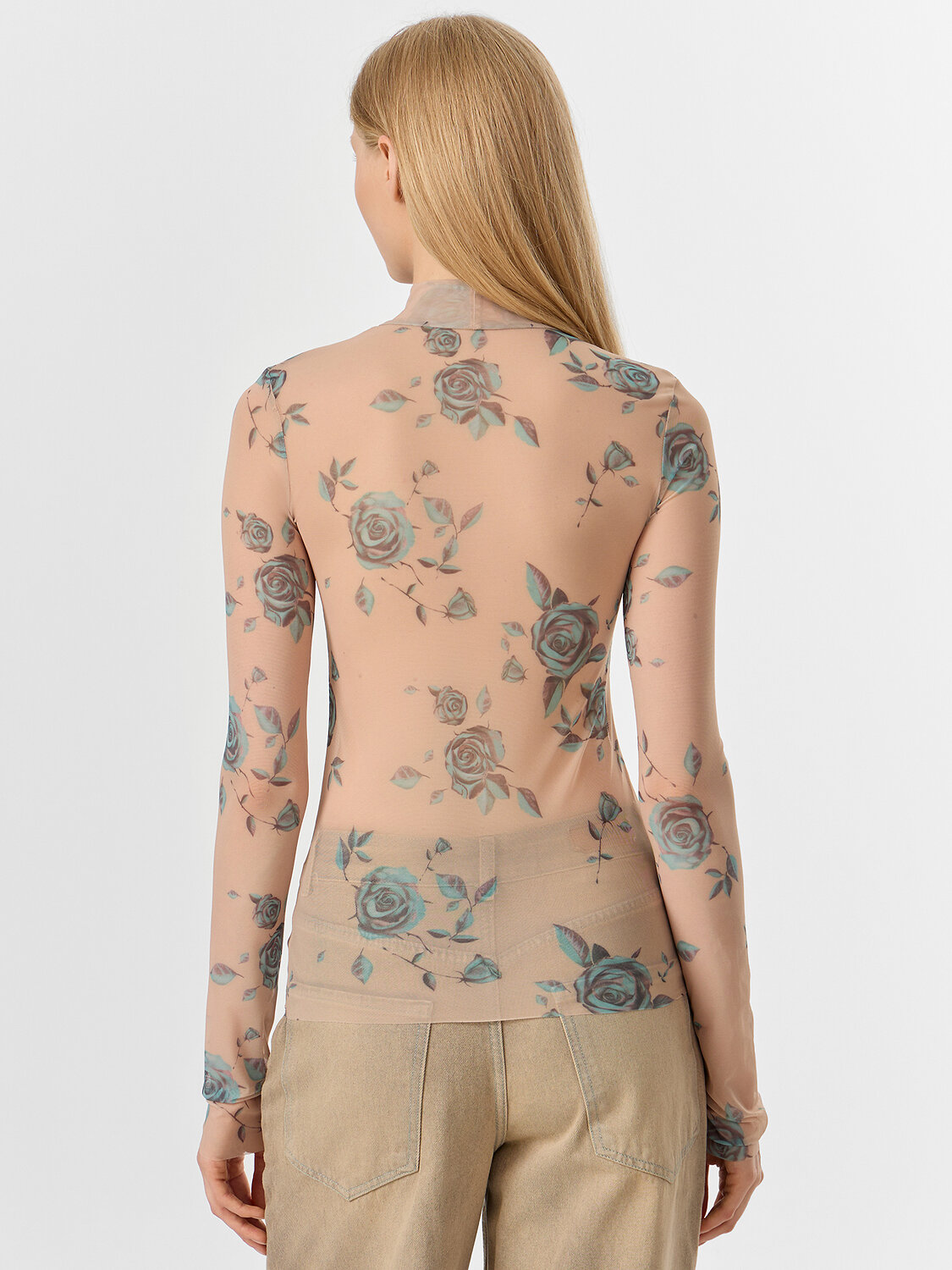 MARK FORMELLE Джемпер 570588 122845 розы на марципане