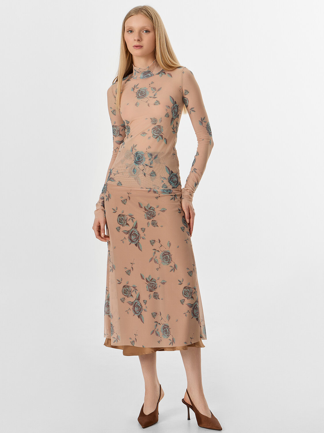 MARK FORMELLE Джемпер 570588 122845 розы на марципане