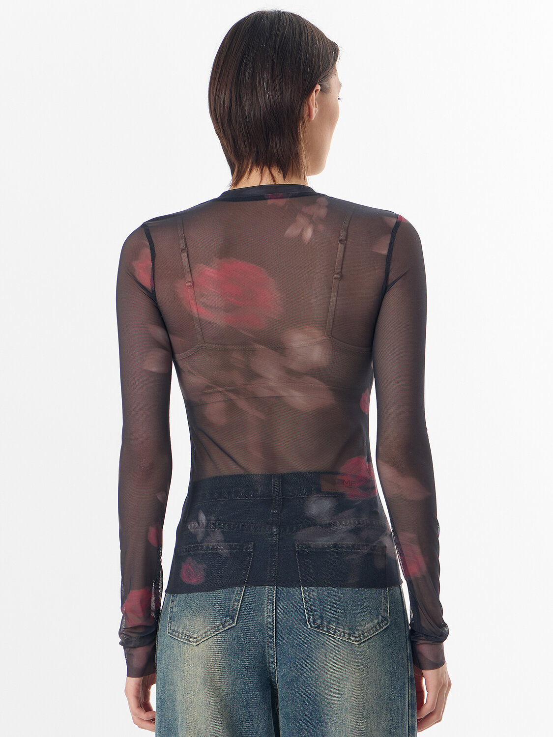 MARK FORMELLE Джемпер 570592 122898 розы на черном