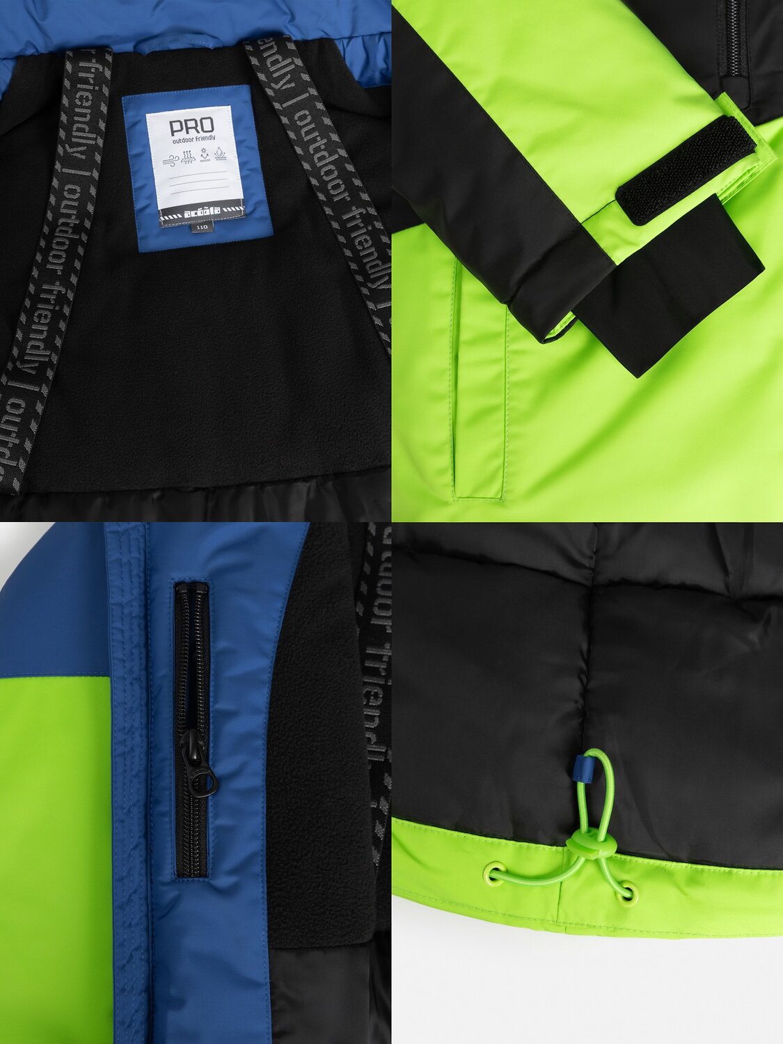 Acoola Куртка 570625 20120770013 сине-зеленый