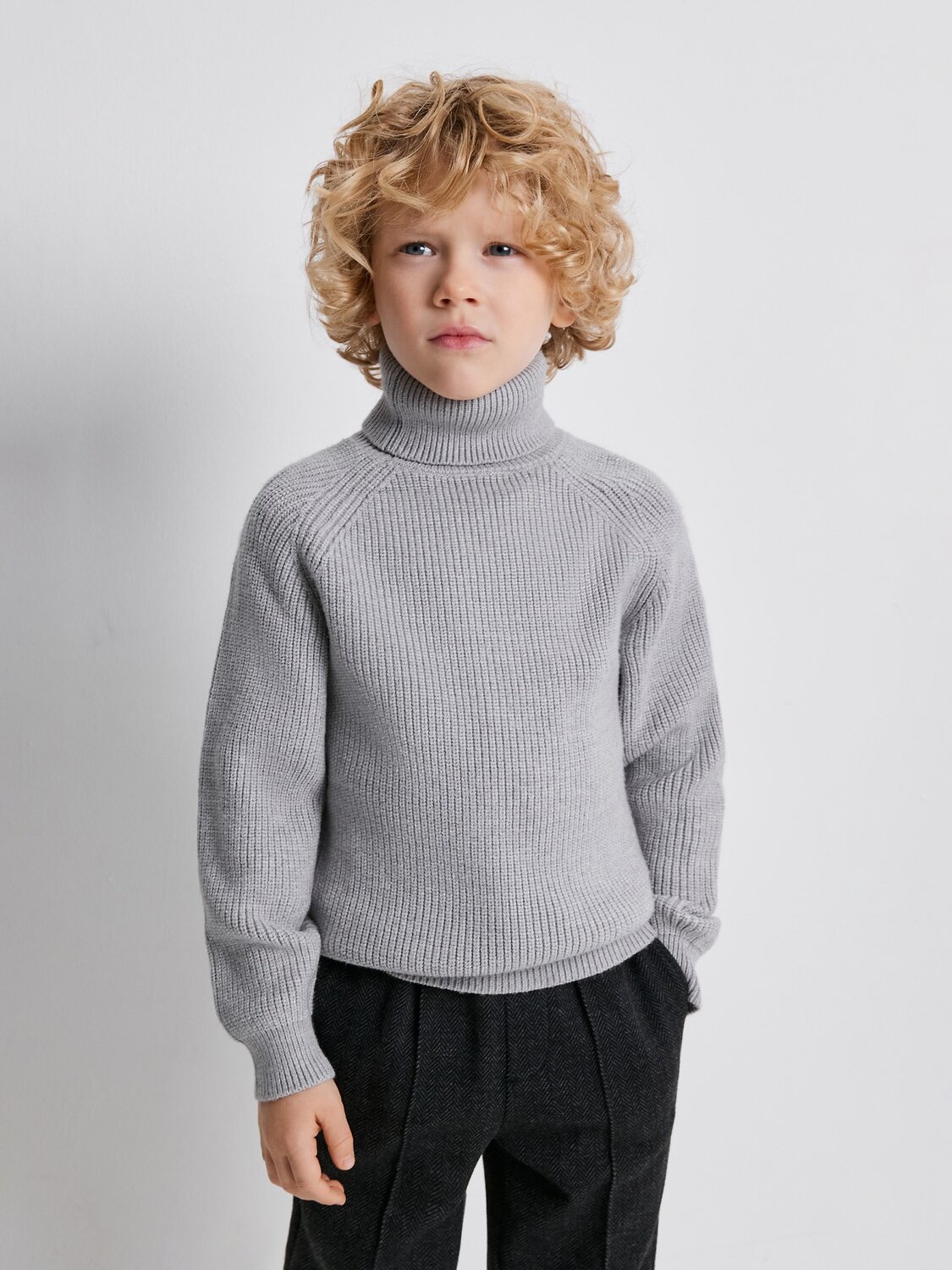 Acoola Свитер 570643 20130320010 серый меланж