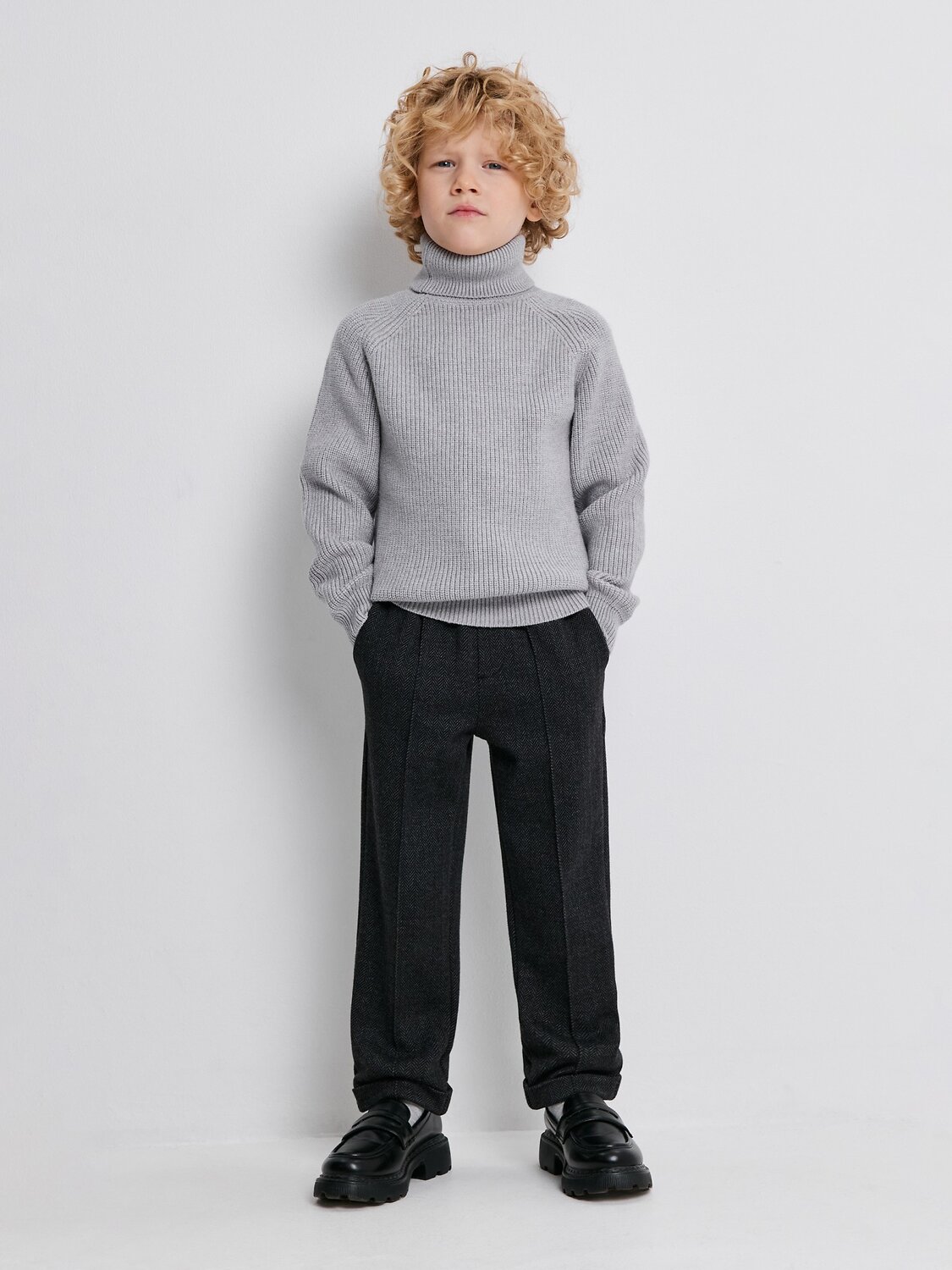 Acoola Свитер 570643 20130320010 серый меланж