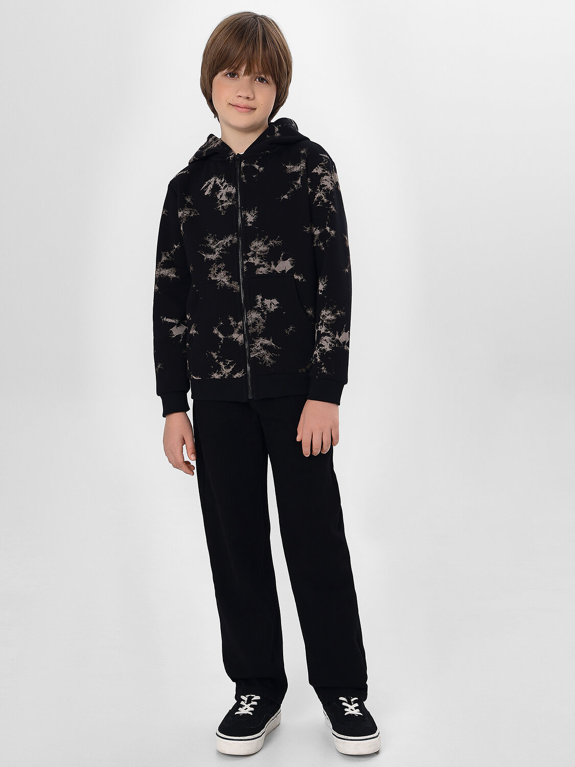 MARK FORMELLE Жакет 570694 363321 разводы на черном