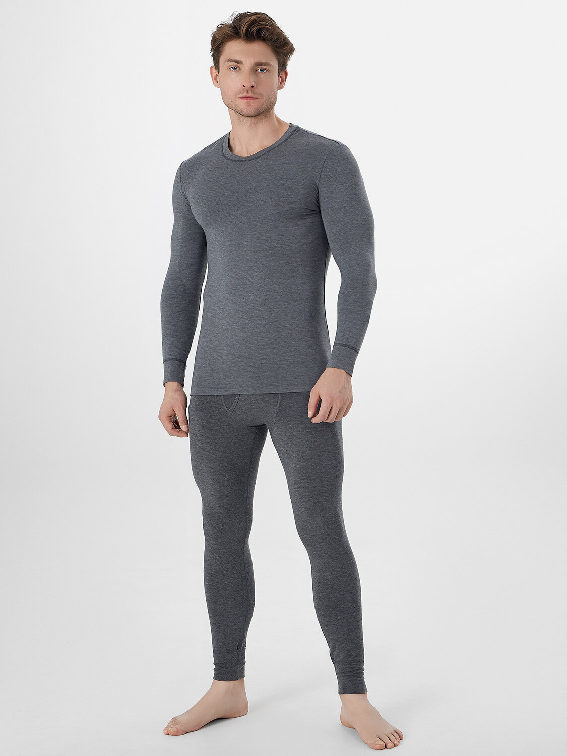 MARK FORMELLE Кальсоны 570706 641208 т.серый меланж