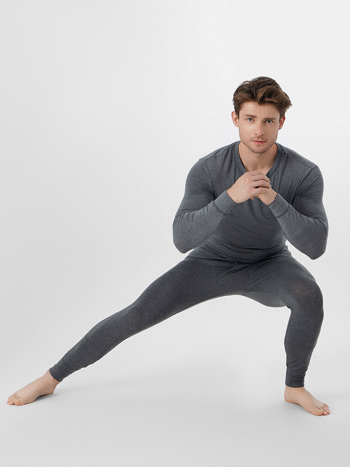 MARK FORMELLE Кальсоны 570706 641208 т.серый меланж