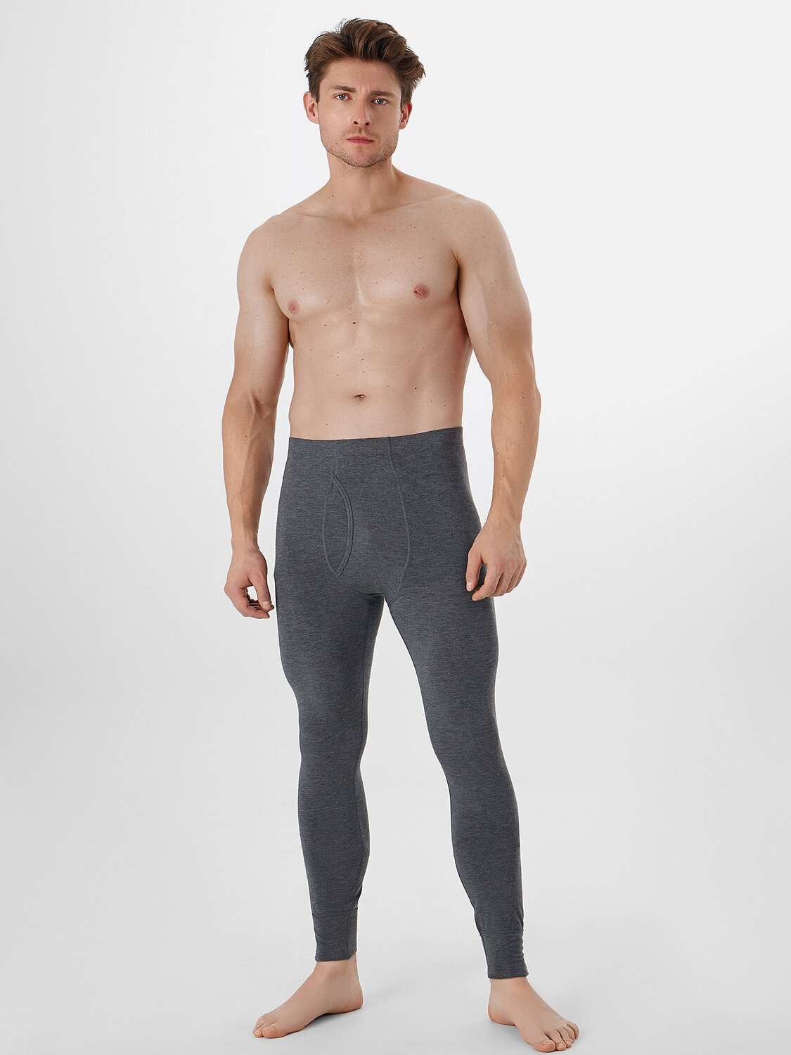 MARK FORMELLE Кальсоны 570706 641208 т.серый меланж