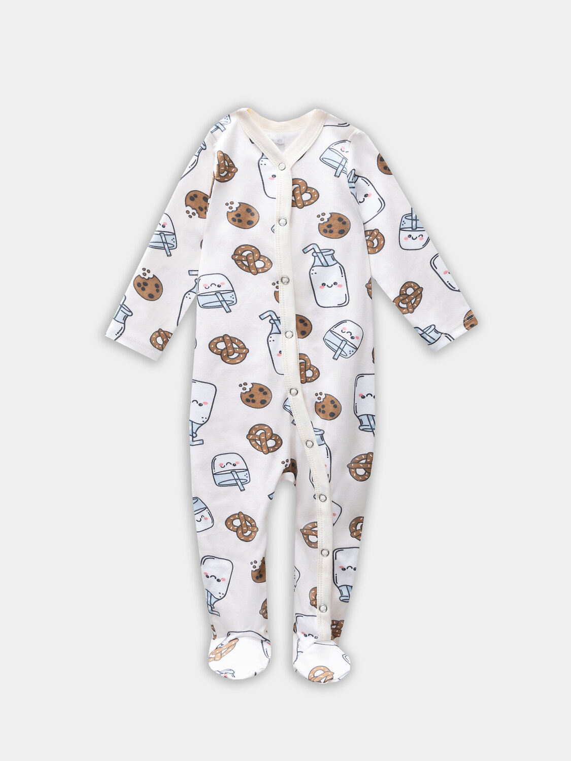 MARK FORMELLE Комбинезон 570713 14005-2 печеньки/молочко на молочном +песочный