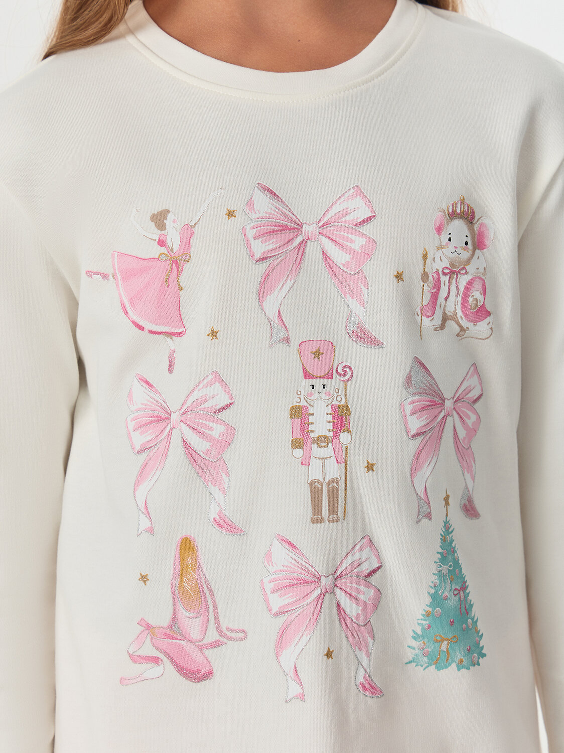 MARK FORMELLE Комплект 570728 567743 молочный +НГ бантики на розовой сказке