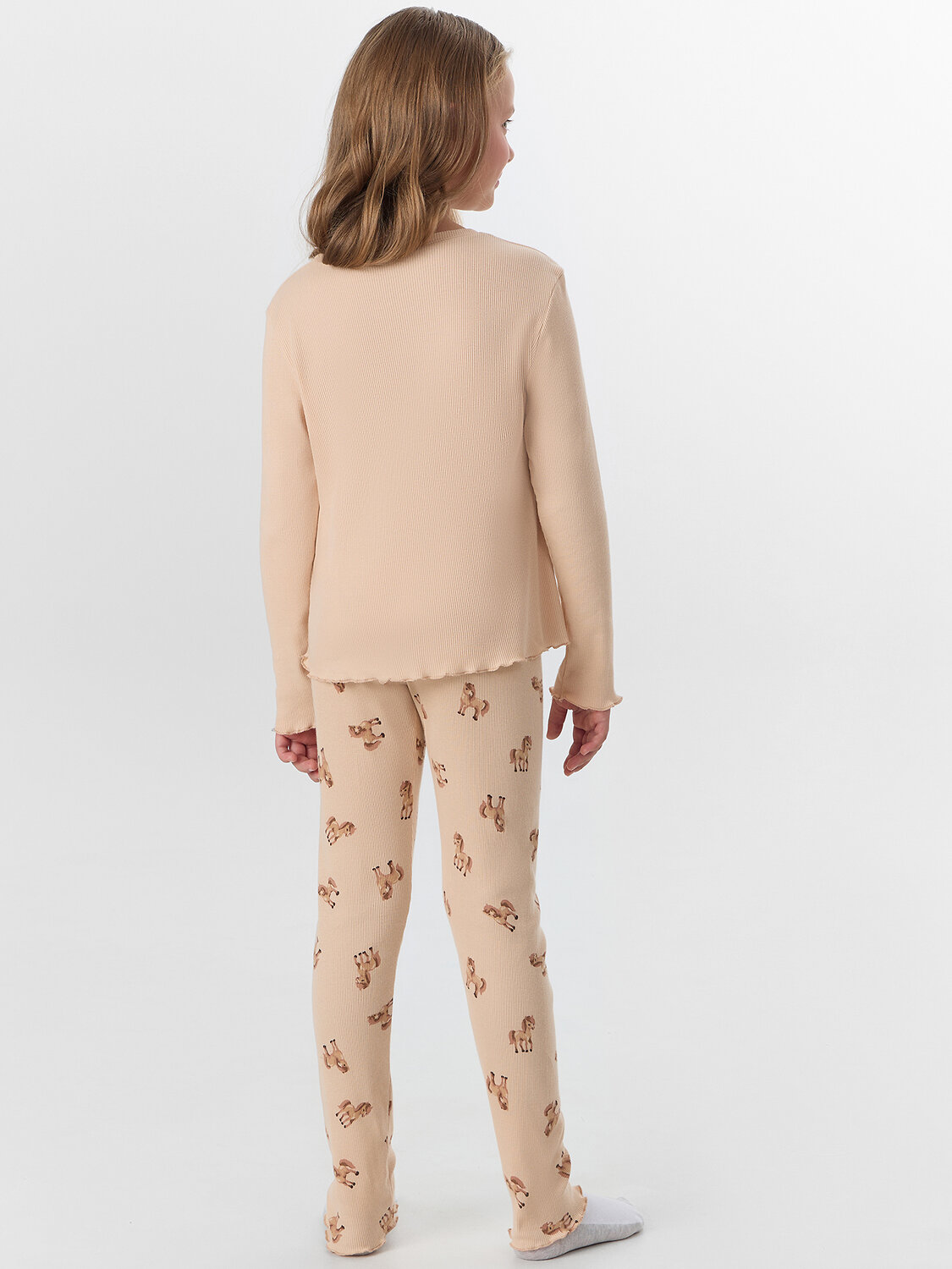 MARK FORMELLE Комплект 570730 567753 бежевый +лошадки на бежевом