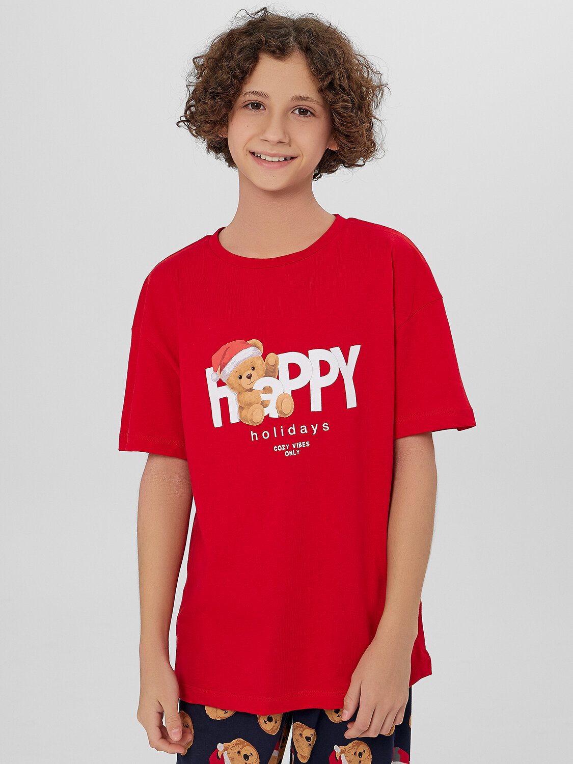 MARK FORMELLE Комплект 570767 563337 красный +праздничные медвежата на синем